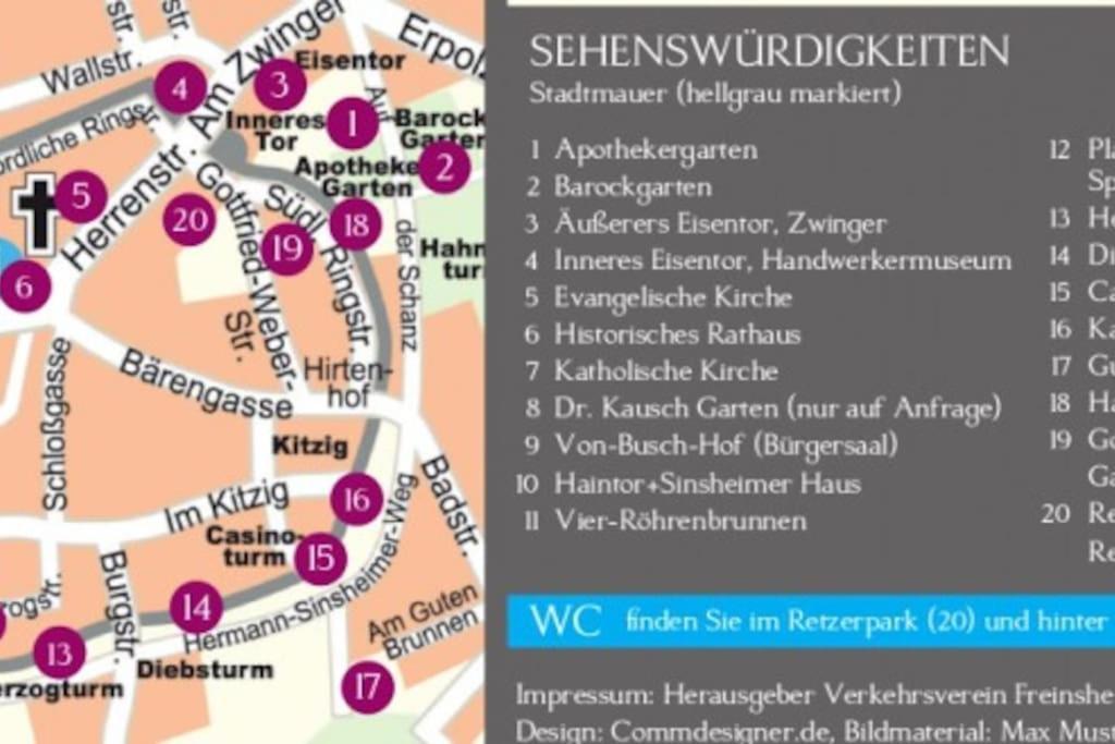 Freinsheim Altstadt Apartment Ngoại thất bức ảnh